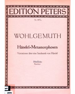 Gerhard Wohlgemuth (1920-2001) • Händel-Metamorphosen