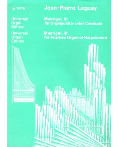 Jean-Pierre Leguay • Madrigal III