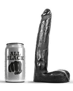 ALL BLACK - REALISTISCHER DILDO 21 CM