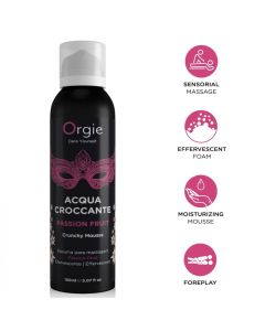 ORGIE - ACQUA CROCCANTE PASSIONSFRUCHT KNUSPRIGE MASSAGEMOUSSE 150 ML