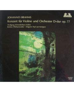 Johannes Brahms (1833-1897) • Violinkonzert LP • Wolfgang Schneiderhan