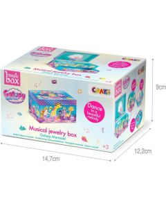CRAZE Music Box Galupy Mermaid Spieluhr mit Melodie
