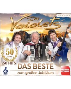 Die Vaiolets - Das Beste zum großen Jubiläum - 50 Jahre 50 Hits CD
