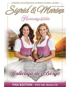 Sigrid & Marina - Halleluja der Berge: Unsere schönsten christlichen Lieder (Fanedition) DVD