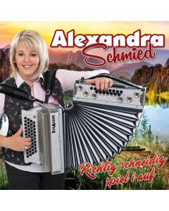 Alexandra Schmied - Richtig schneidig spiel i auf CD