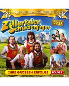 Zillertaler Schürzenjäger - Legenden der Volksmusik: Ihre großen Erfolge CD