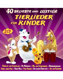 Various Artists - 40 beliebte u.lustige Tierlieder f.Kinder CD