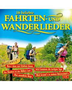 Kinderchor Mindelheim - 16 beliebte Fahrten- und Wanderlieder CD