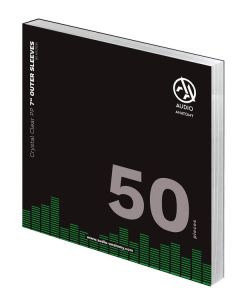 50x PP 7" Crystal Clear Outer Sleeves (90 Micron) ZUB