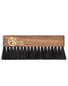 Schallplatten-Bürste aus Walnussholz & Ziegenhaar (Natur) ZUB