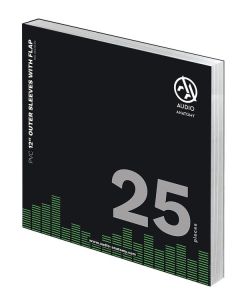25x 12" PVC With Flap Outer Sleeves (100 Micron) ZUB