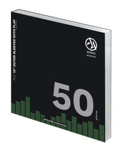 50x 12" PVC With Flap Outer Sleeves (100 Micron) ZUB