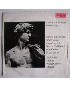 Beethoven • Sonaten für Klavier und Violine op. 23 & op. 24 LP • Karl Suske