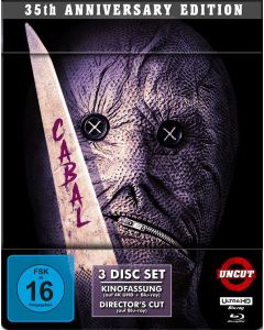 Cabal - Die Brut der Nacht (35th Anniversary Edition) (Ultra HD Blu-ray & Blu-ray im Steelbook) UHD