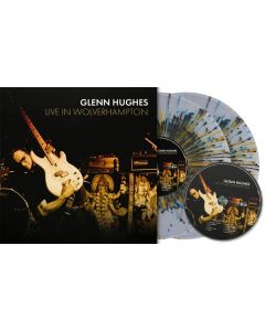 Glenn Hughes - Live In Wolverhampton (Limited Numbered Indie Edition) (Clear Splatter Vinyl) LP