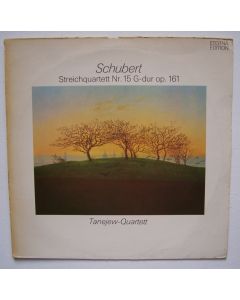 Franz Schubert (1797-1828) • Streichquartett Nr. 15 G-Dur LP • Tanejew Quartett