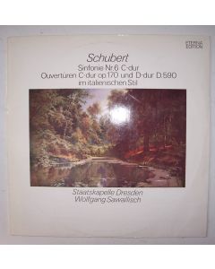 Franz Schubert (1797-1828) • Sinfonie Nr. 6 C-Dur LP • Wolfgang Sawallisch