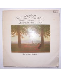 Franz Schubert (1797-1828) • Streichquartette Nr. 1, 2 & 3 LP • Tanejew-Quartett