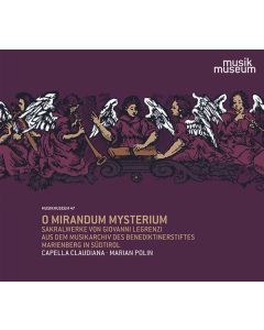 Giovanni Legrenzi (1626-1690) - Geistliche Werke "O Mirandum Mysterium" CD