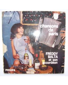Freddy Balta et son accordéon • Chansons de Paris LP