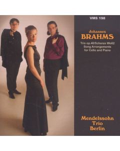 Johannes Brahms (1833-1897) - Horntrio op.40 (arr.für Klaviertrio) CD