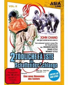 2 tödliche Fäuste im Schatten der Schlange DVD