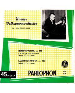 Max Schönherr & Wiener Volksopernorchester: Carl Michael Ziehrer (1843-1922) 7"