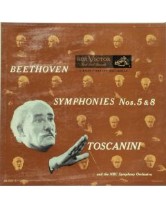Arturo Toscanini: Ludwig van Beethoven (1770-1827) - Symphonies Nos. 5 & 8 LP
