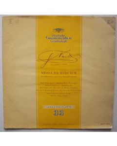 Giuseppe Verdi (1813-1901) • Messa da Requiem LP
