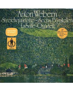 Webern (1883-1945) • Streichquartette | Sechs Bagatellen LP • Lasalle Quartett