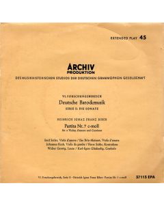 Heinrich Ignaz Biber (1644-1704) • Partita Nr. 7 c-moll 7"