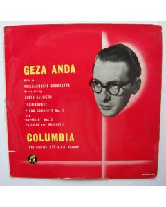 Géza Anda: Peter Tchaikovsky (1840-1893) • Piano Concerto No. 1 LP