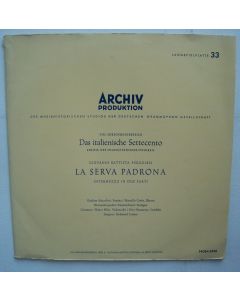 Giovanni Battista Pergolesi (1710-1736) • La Serva Padrona LP