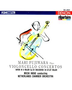 Mari Fujiwara plays Violoncello Concertos CD