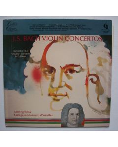 Johann Sebastian Bach (1685-1750) • Violin Concertos LP • Henryk Szeryng & Paul Rybar