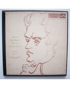 Wolfgang Amadeus Mozart (1756-1791) • Symphonies 2 LP-Box • Fritz Reiner