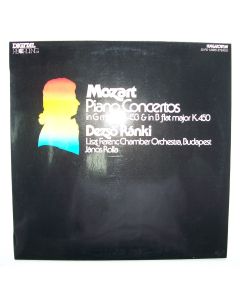Wolfgang Amadeus Mozart (1756-1791) • Piano Concertos LP • Deszö Ranki
