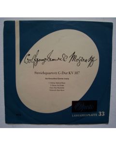 Mozart (1756-1791) • Streichquartett G-Dur KV 387 10" • Karl Suske