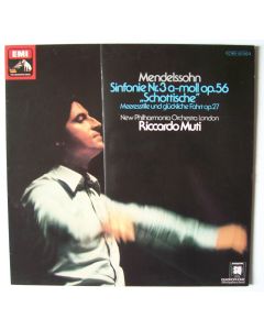 Riccardo Muti: Mendelssohn-Bartholdy (1809-1847) • Sinfonie Nr. 3 LP • Quadrophonie