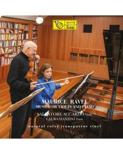 Maurice Ravel (1875-1937) - Werke für Violine & Klavier (180g) (Natural Color Transparent Vinyl / Japan Pressung / limitierte Auflage) LP