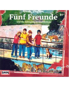 Enid Blyton: Fünf Freunde und die Aufregung im Raubtierhaus CD