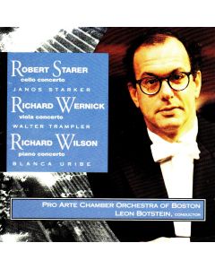 Robert Starer (1924-2001) • Concerto for Cello and Orchestra CD