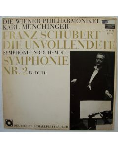 Karl Münchinger: Franz Schubert (1797-1828) • Die Unvollendete LP