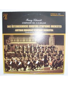Franz Schmidt (1874-1939) • Symphony No. 3 A-Major LP