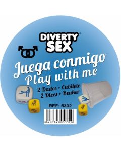 DIABLO PICANTE - WÜRFELSPIELPLATZ + POSITIONEN FÜR MÄNNER MIT BECHER