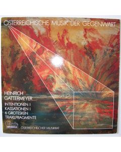 Heinrich Gattermeyer • Intentionen I LP