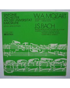 Mozart (1756-1791) • Klavierkonzert D-Dur KV 451 LP • Harald Kuhn