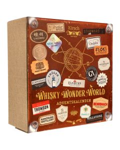 Adventskalender 2026 - Whisky Wonder World - 24 x 0,02l | mit Begleitheft