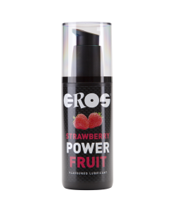 EROS POWER LINE - STRAWBERRY POWER FRUIT FLAVOURED LUBRICANT 125 ML