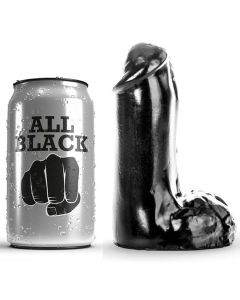 ALL BLACK - REALISTISCHER DILDO 13 CM